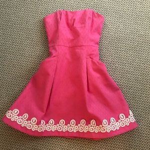 Lilly Pulitzer pink dress